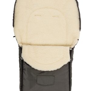 Romper Bag for Pushchair– graphite wool (95x40)